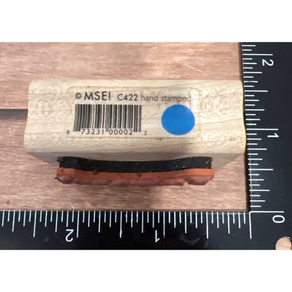 My Sentiments Exactly C422 Hand Stamped by Rubber Stamp For Card Making & Crafts - Picture 4 of 4